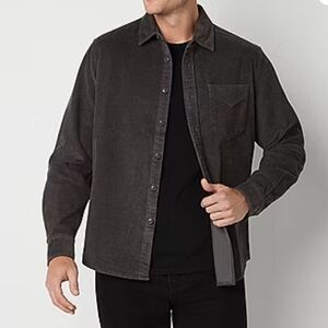 Frye & Co Grey Courdoroy Button Down